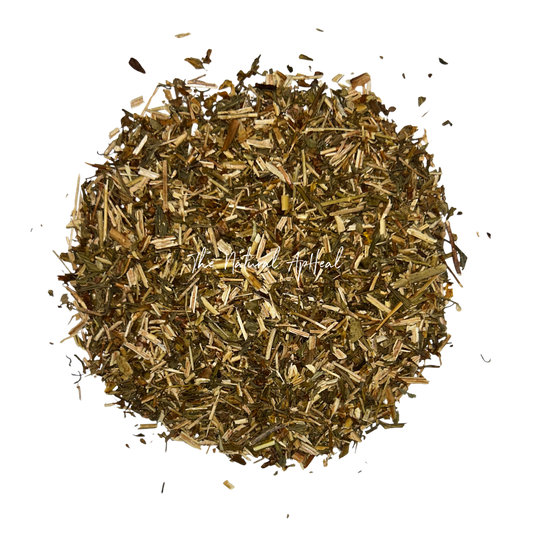 Organic St. John's Wort - Hypericum perforatum - Cut & Sifted