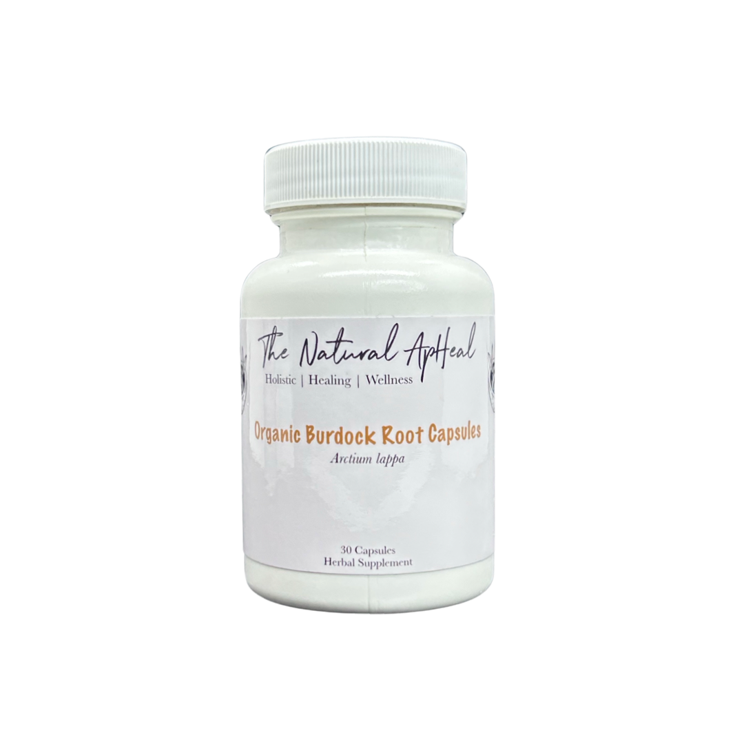 Organic Burdock Root - Arctium lappa - Capsules