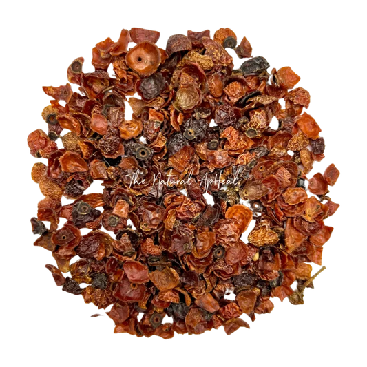 Organic Rosehips (Seedless) - Rosa canina - Cut & Sifted