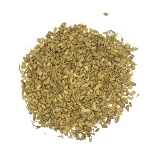 Organic Ginger Root - Zingiber officinale - Cut & Sifted